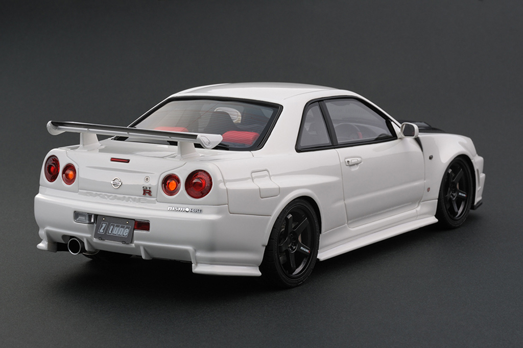 Nissan Skyline R34 1/18 Nismo GT-R Z-tune White (HOBBY FORUM 2013 MEMORIAL EDITION) IG0011 1/18 Ignition Model